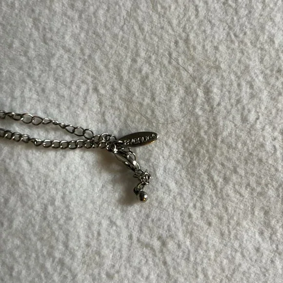 ‘Funky’ Silver Tone w/ Crystals & Charms by Avenue - Picture 4 of 6